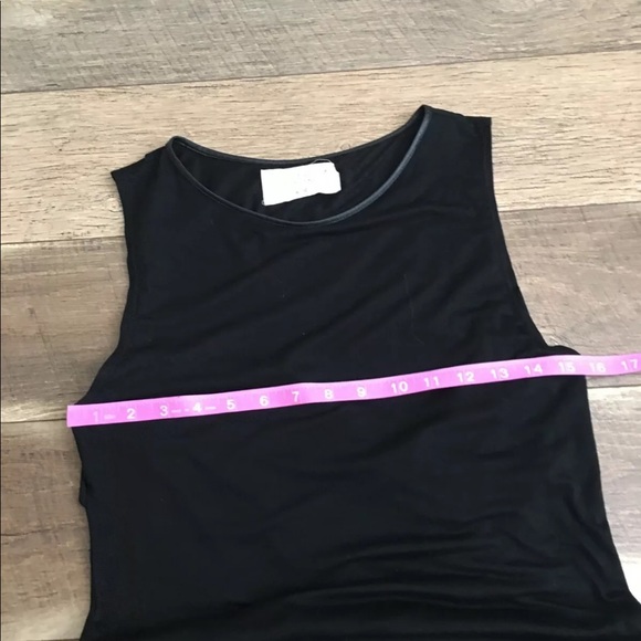 Alice + Olivia black open back mini dress - Picture 5 of 5